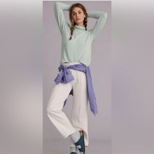 Anthropologie Puff Sleeve Ballon sleeve Turtleneck, sz : XS